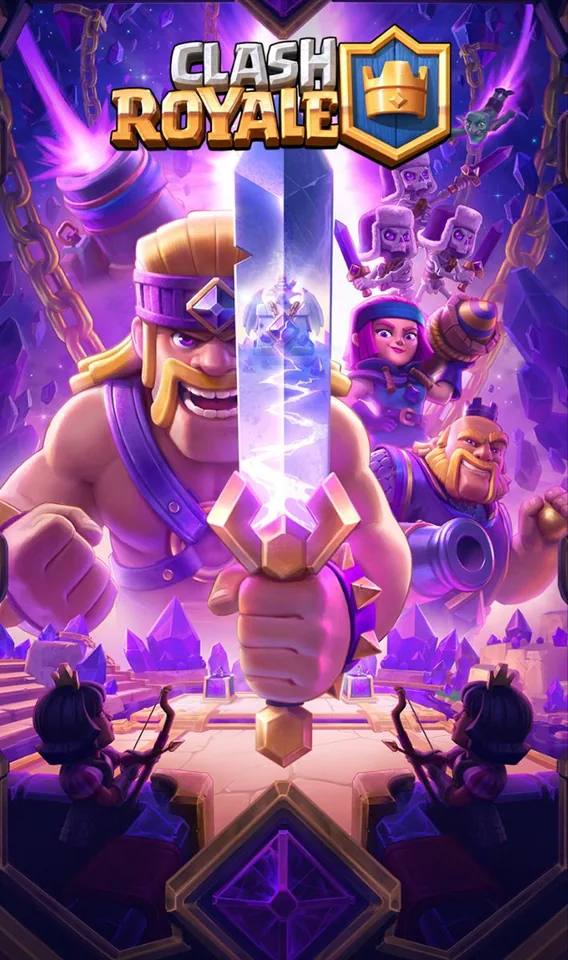 Contas CLASH ROYALE